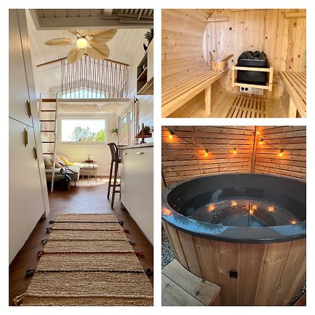 Tiny House Gaensebluemchen Villa Kirchanschoring Dış mekan fotoğraf