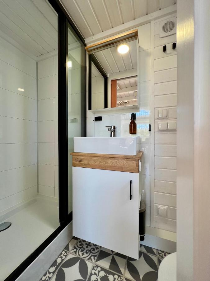 Tiny House Gaensebluemchen Villa Kirchanschoring Dış mekan fotoğraf