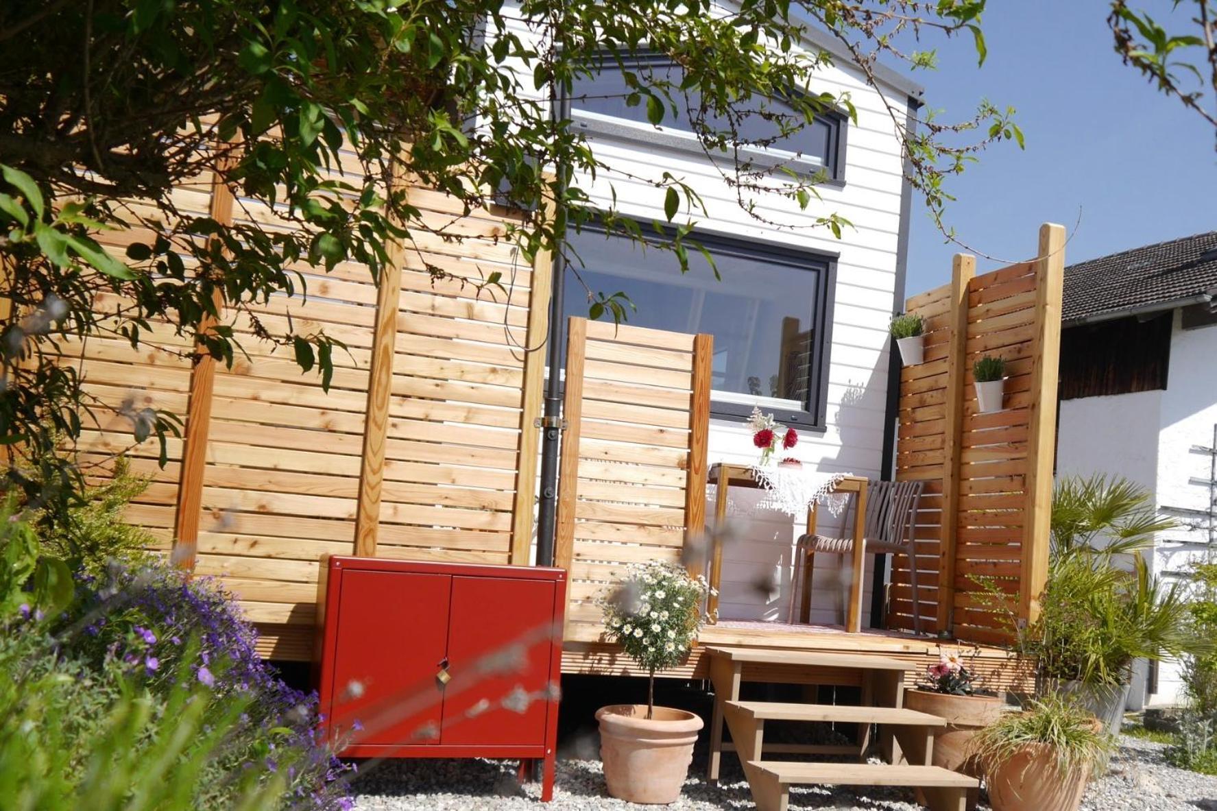 Tiny House Gaensebluemchen Villa Kirchanschoring Dış mekan fotoğraf