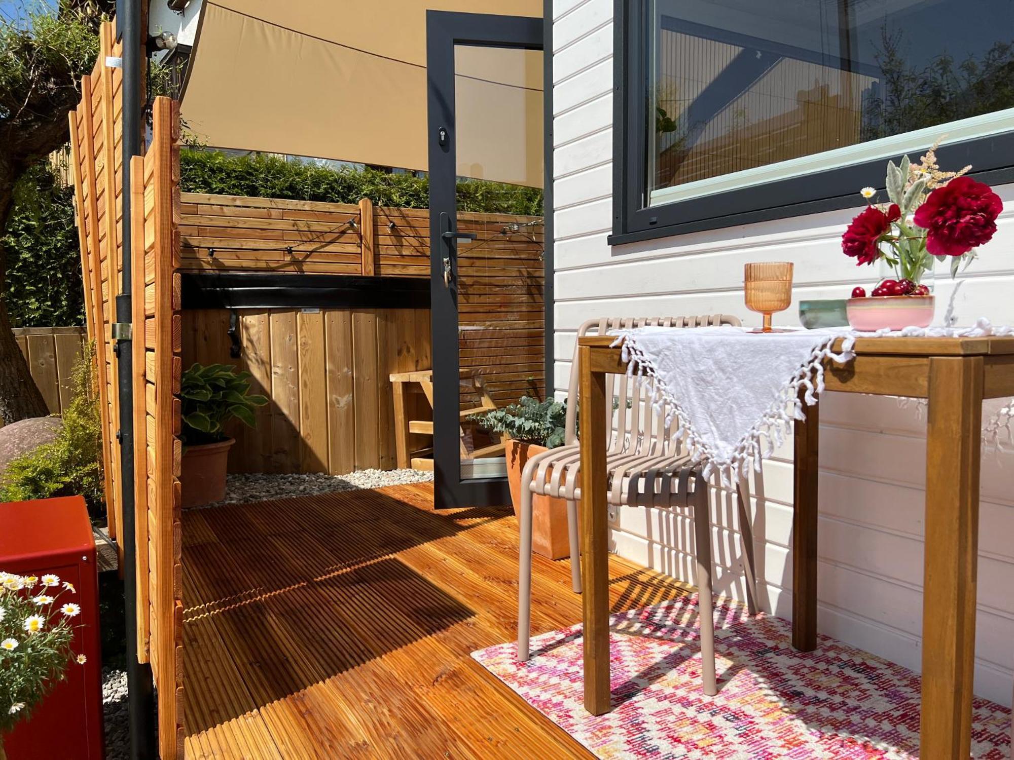 Tiny House Gaensebluemchen Villa Kirchanschoring Dış mekan fotoğraf