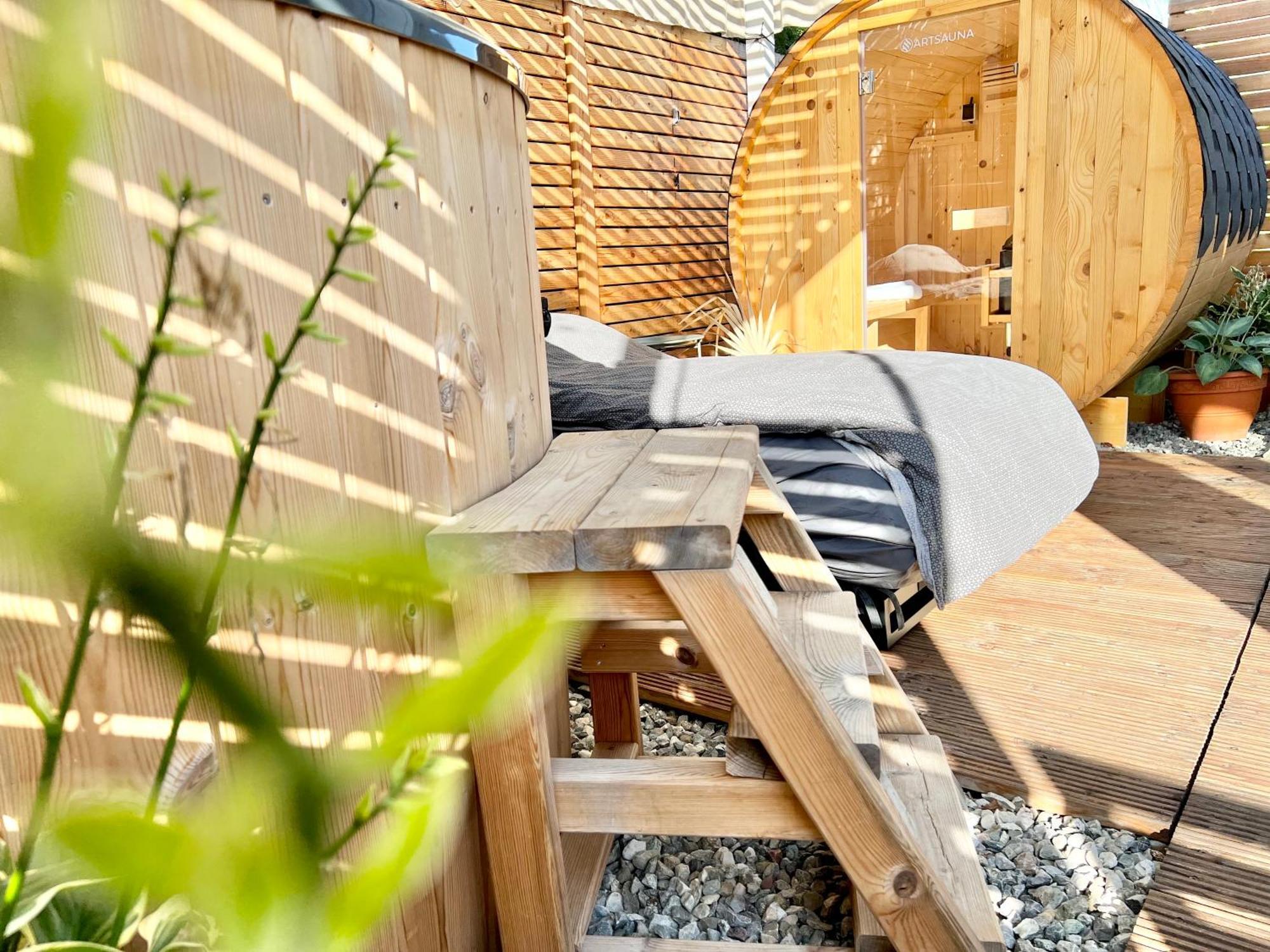 Tiny House Gaensebluemchen Villa Kirchanschoring Dış mekan fotoğraf